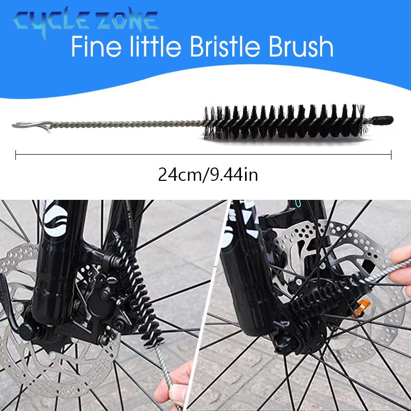 Kit de Nettoyage Portable pour Chaînes de Vélo – Brosse et Boîte