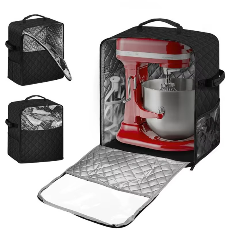HOT SALE - Housse de protection pour batteur sur socle KitchenAid - Sac de rangement pour accessoires et pièces détachées avec p