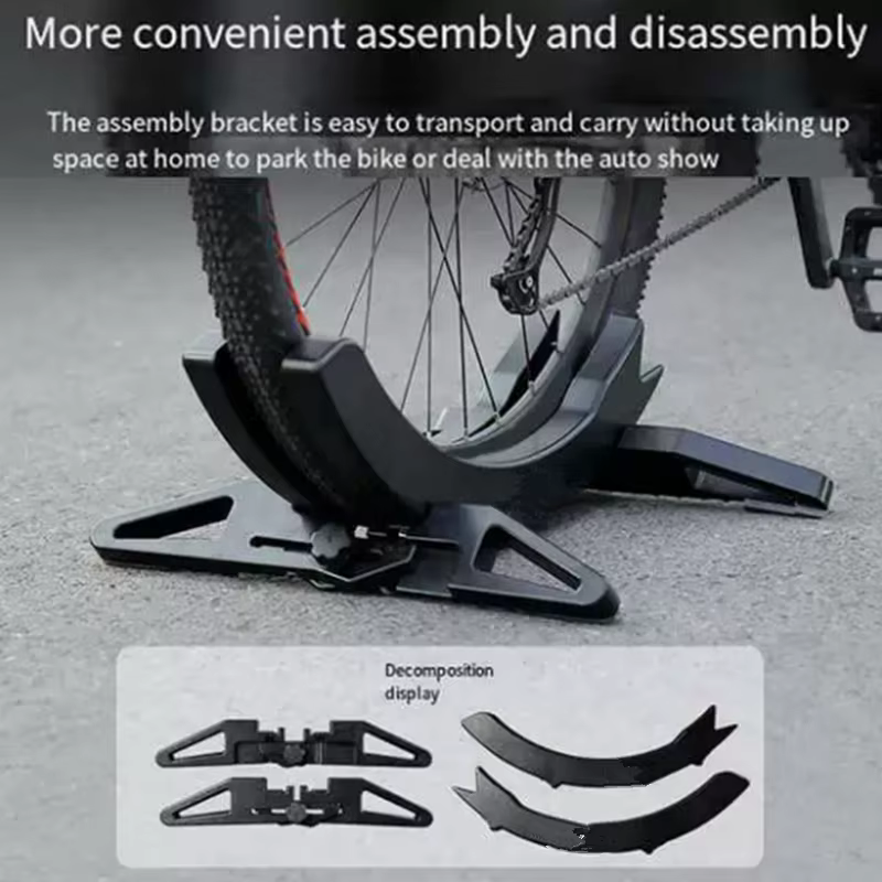 Support de présentation pour accessoires de VTT en ABS