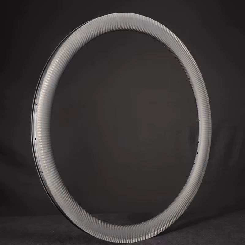Jantes en carbone en forme d'olive largeur centrale 34mm vélo de route