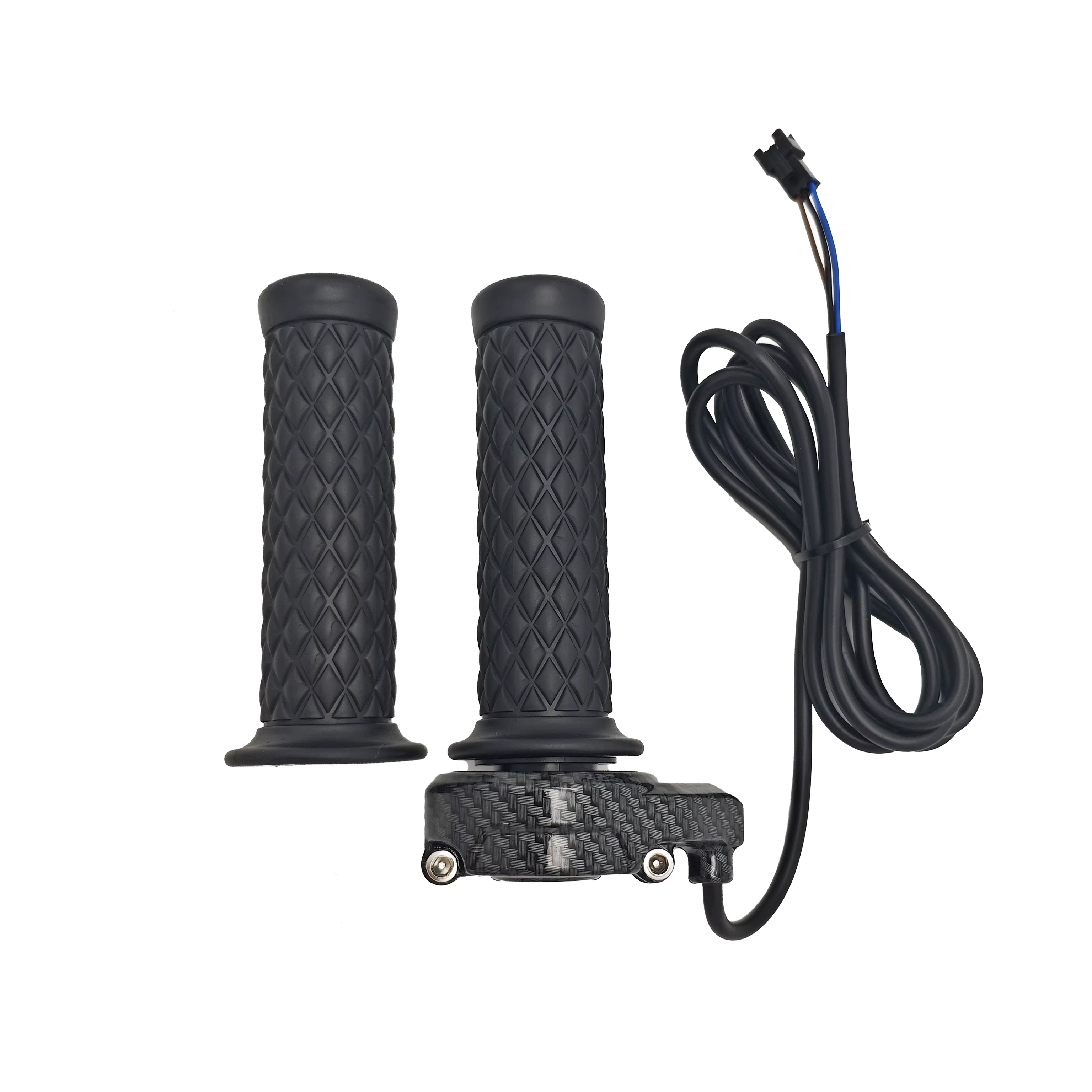 Accélérateur torsadé à barre complète de style Surron avec poignées confortables pour vélos électriques à tension universelle 12 V-90 V
