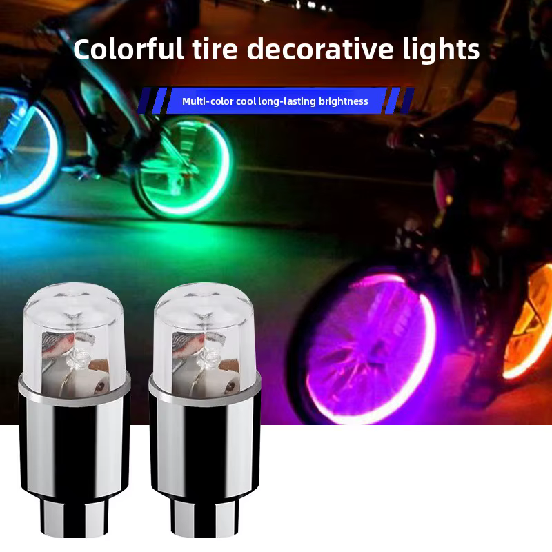 Hot Wheels colorés, lumières de pneu à Valve à double sens