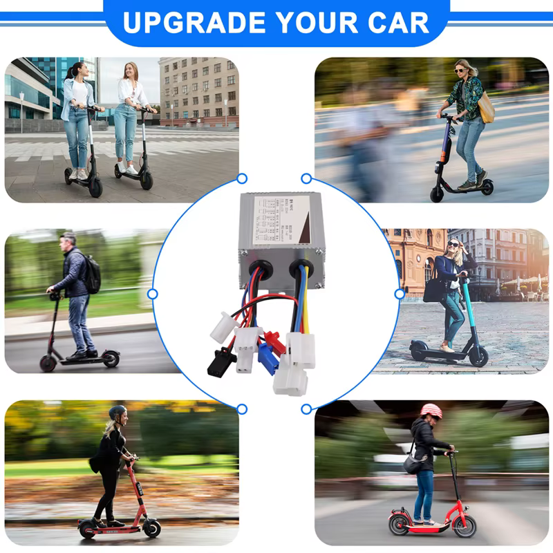 Contrôleur de vélo électrique brossé 24V 350W
