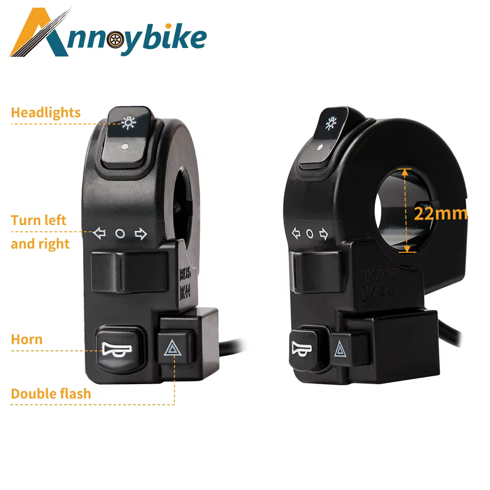 E vélo 48V 60V vélo électrique étanche câble lumière ensemble avant arrière clignotant dynamique clignotants Scooter accessoires lumière