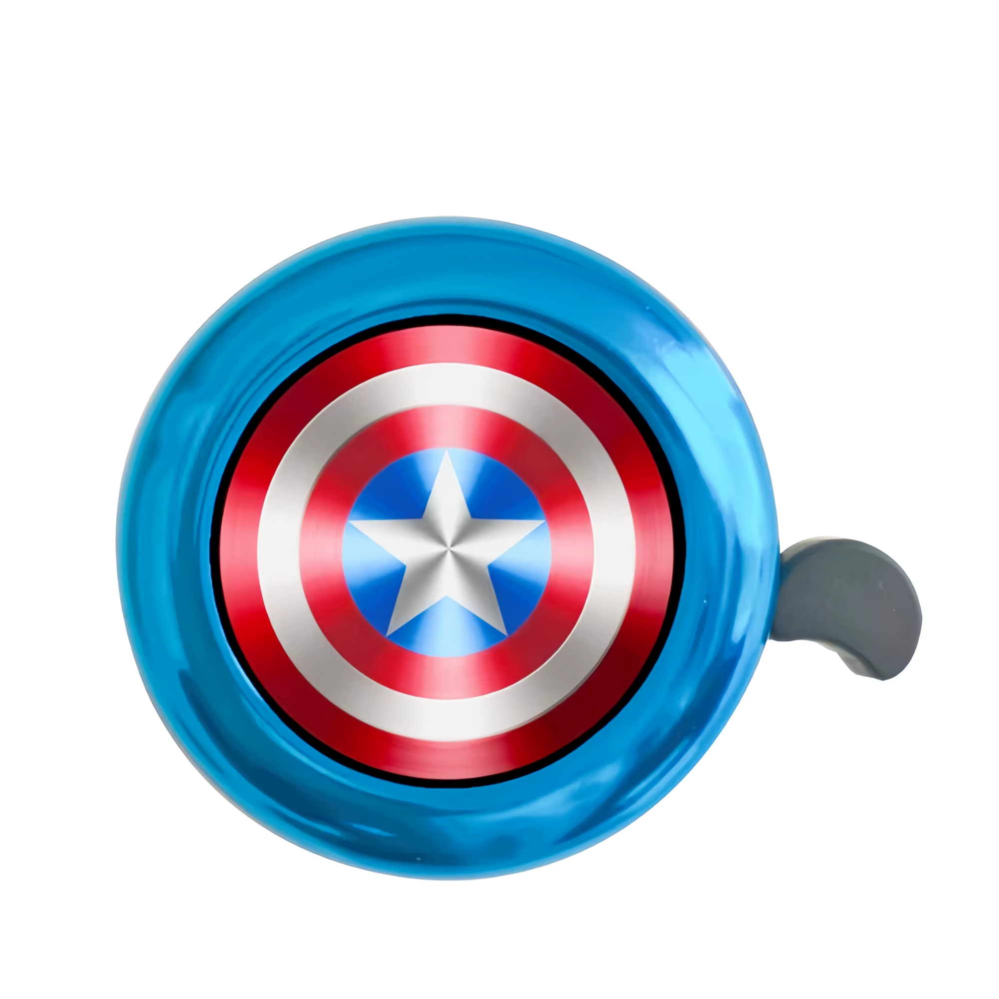 Clochettes de vélo Super-héros — Marvel Spider-Man et autres thèmes ; Klaxons d'avertissement de sécurité sonores ; Universellement compatibles avec les VTT