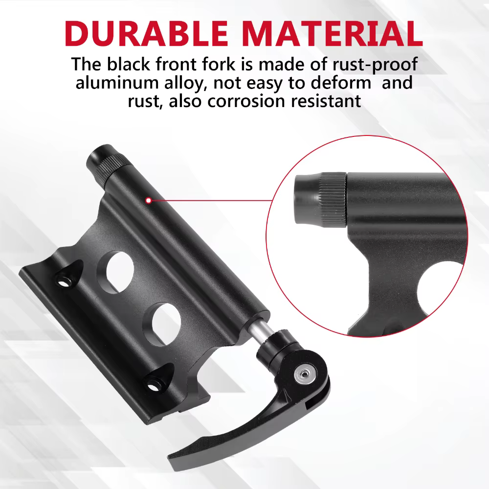 Support universel de fourche de vélo avant + support de roue arrière