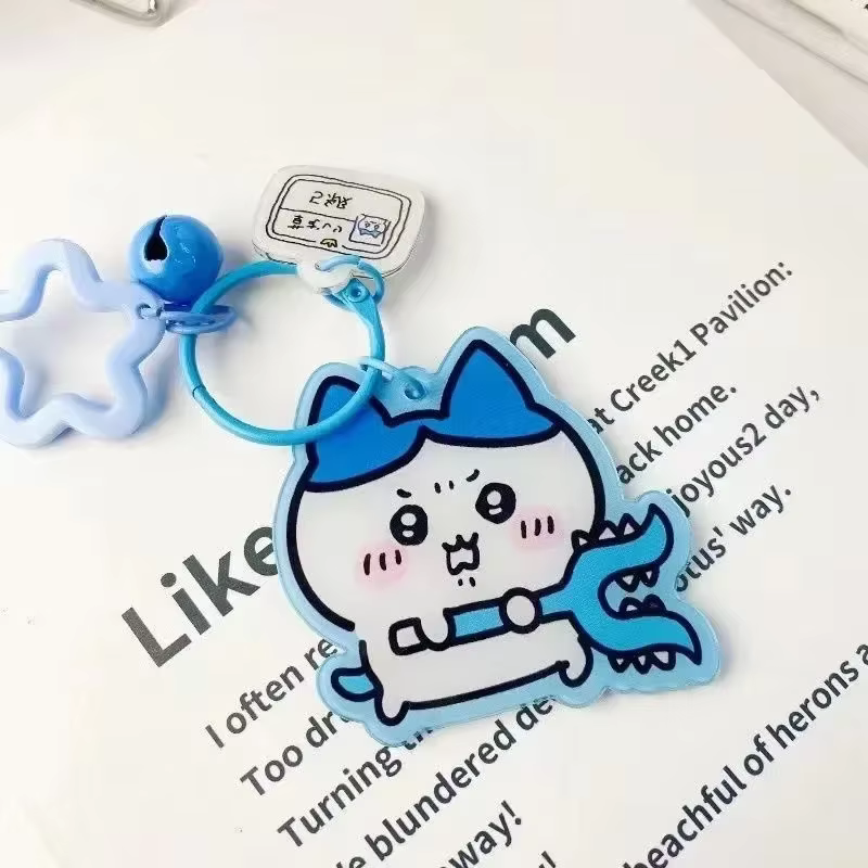 Porte-clés pendentif en acrylique Kawaii, motif bonbon, accessoires de décoration pour sac