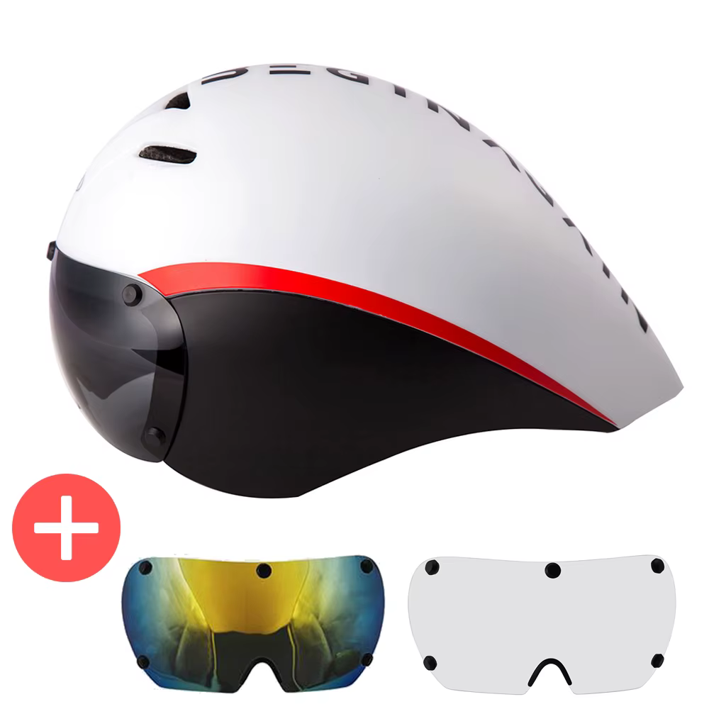 Aero Goggles casque de vélo TT Triathlon casques