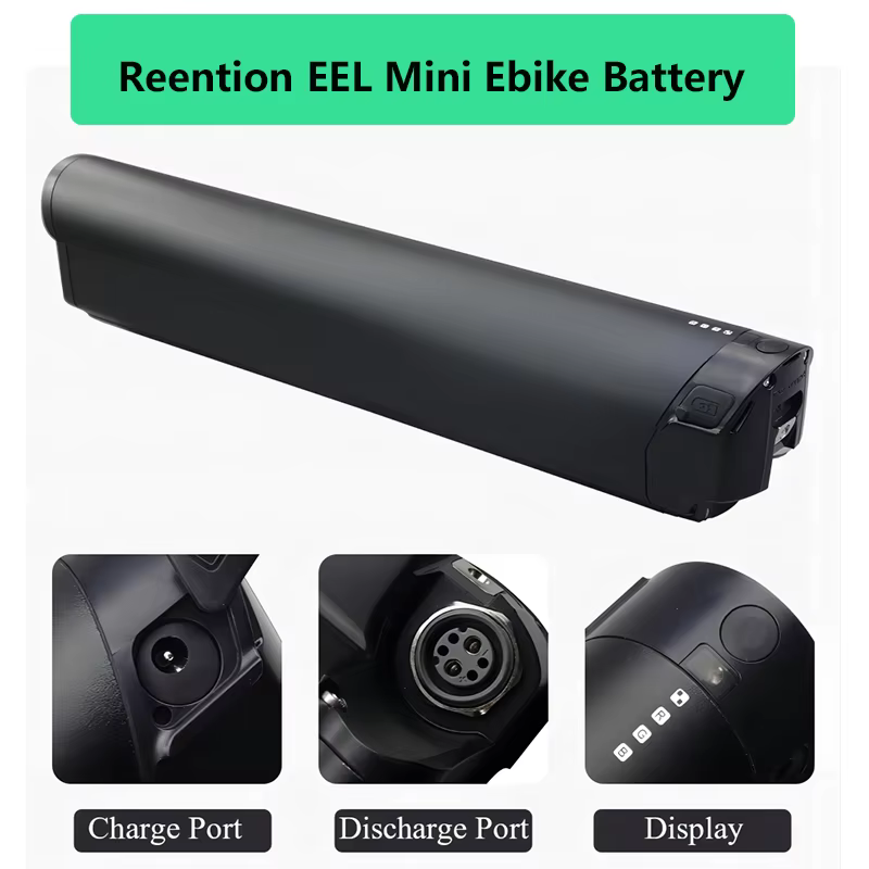 Batterie de vélo électrique Reention EEL Mini EBike 36V 10.4Ah 10.5Ah 14AH pour Three Phase One Minerva Zündapp Z810