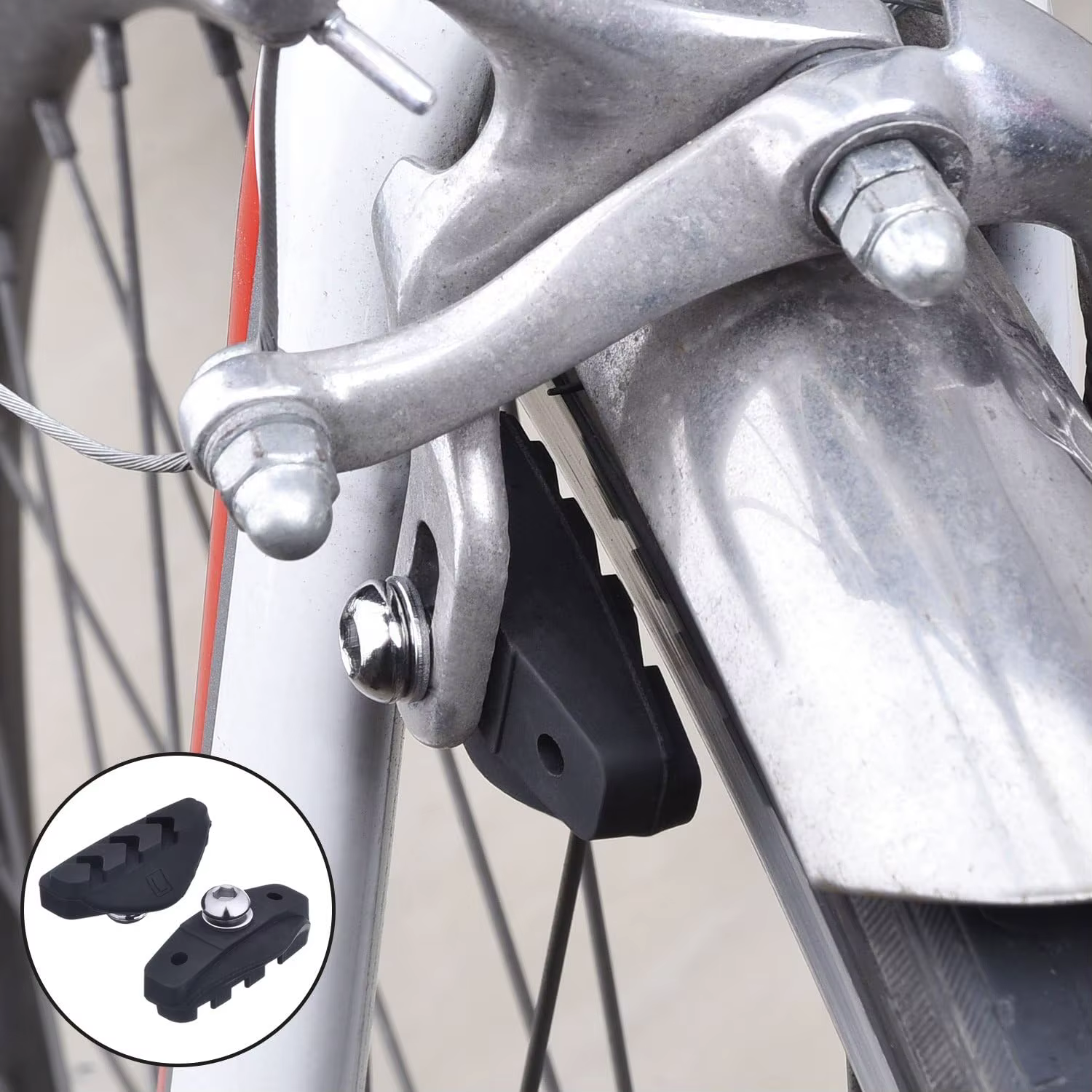 Plaquettes de frein de vélo de route