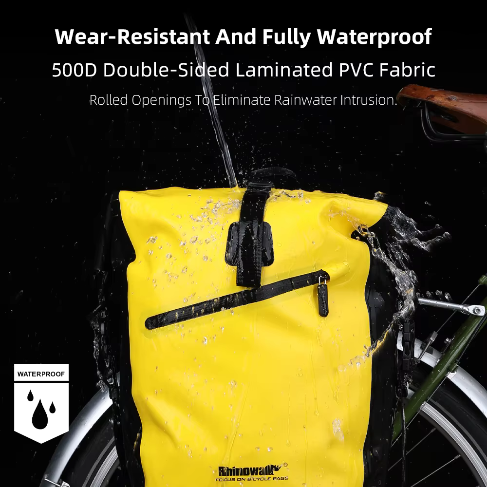 Bal inowalk-Sac de siège arrière de vélo, sacoche de vélo de voyage étanche, coffre de siège arrière T1, sacoches de vélo, 27L, 1PC