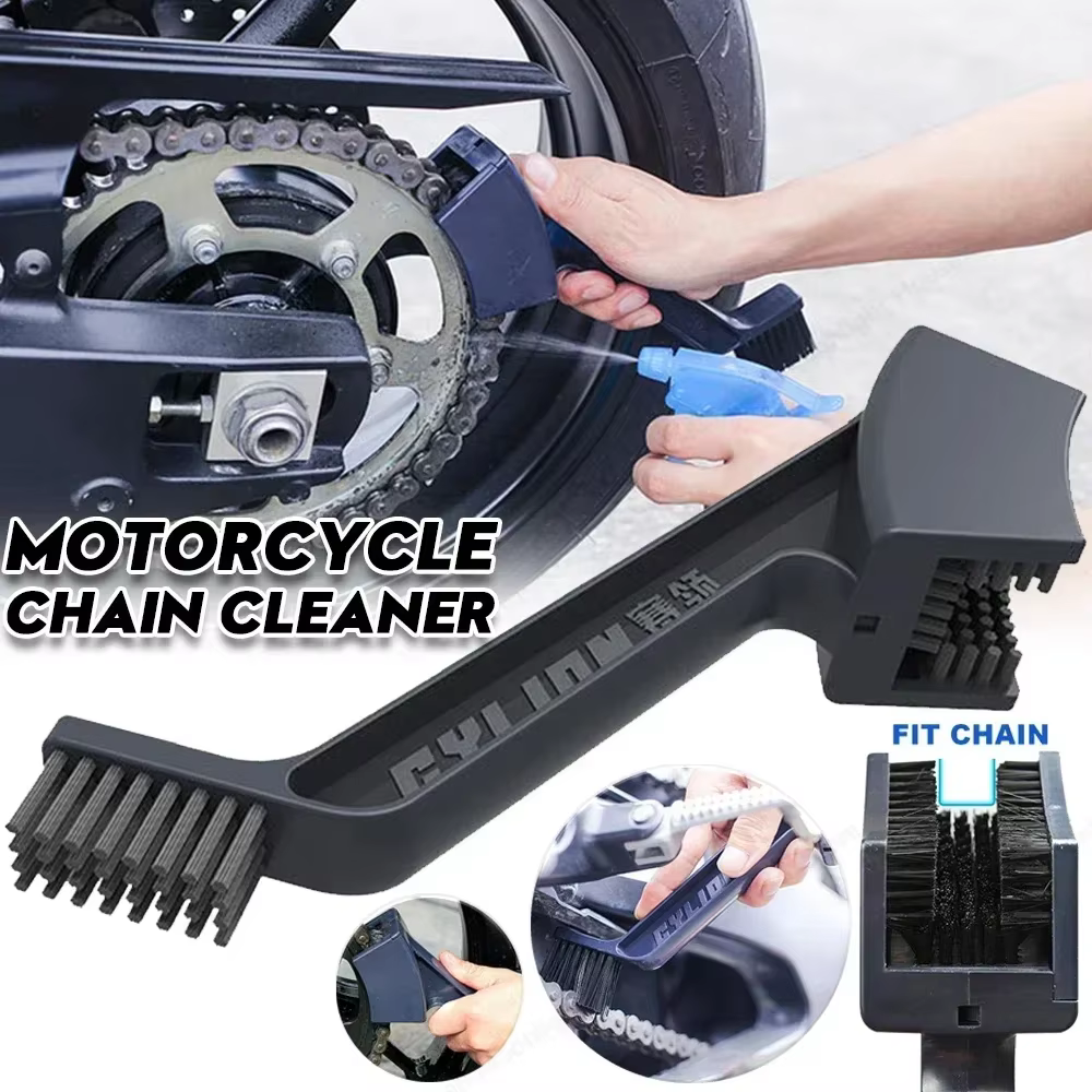 Brosse de nettoyage pour moto
