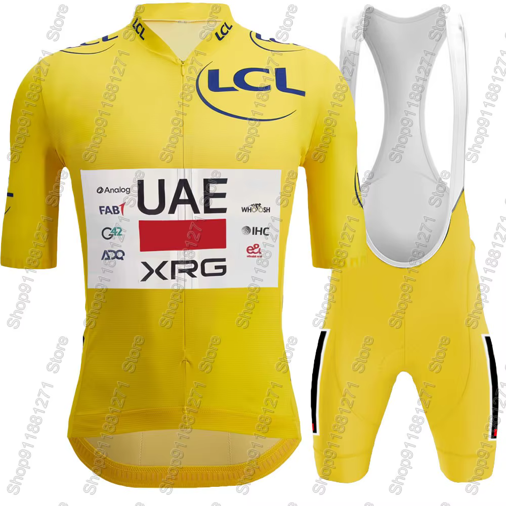 Maillot de cyclisme rose Émirats Arabes Unis 2026 Tour de l'Italie – Ensemble homme violet pour vélo de route