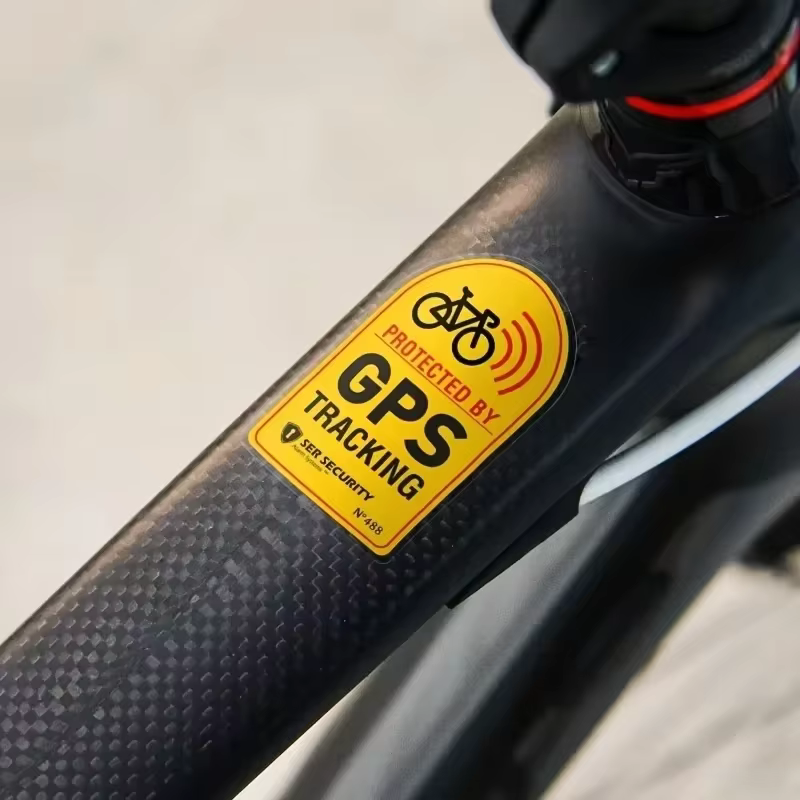 Autocollant d'alarme de suivi GPS
