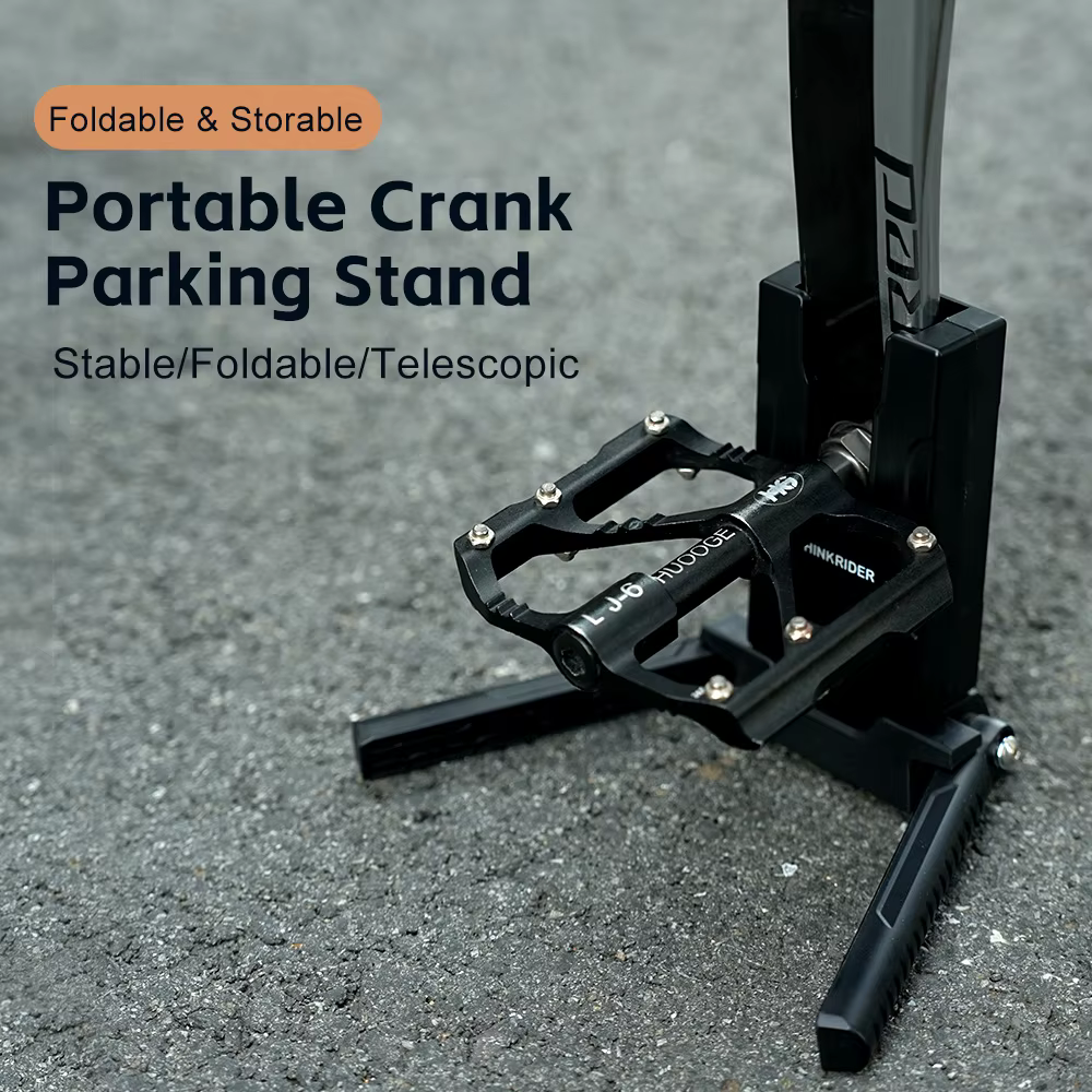 Cadre de pédale de vélo Portable support de stationnement
