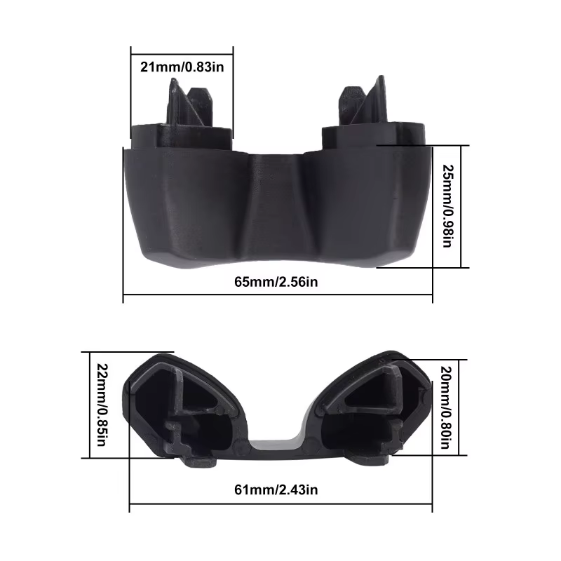 Bouchon d'extrémité de porte-vélos de rechange 34369