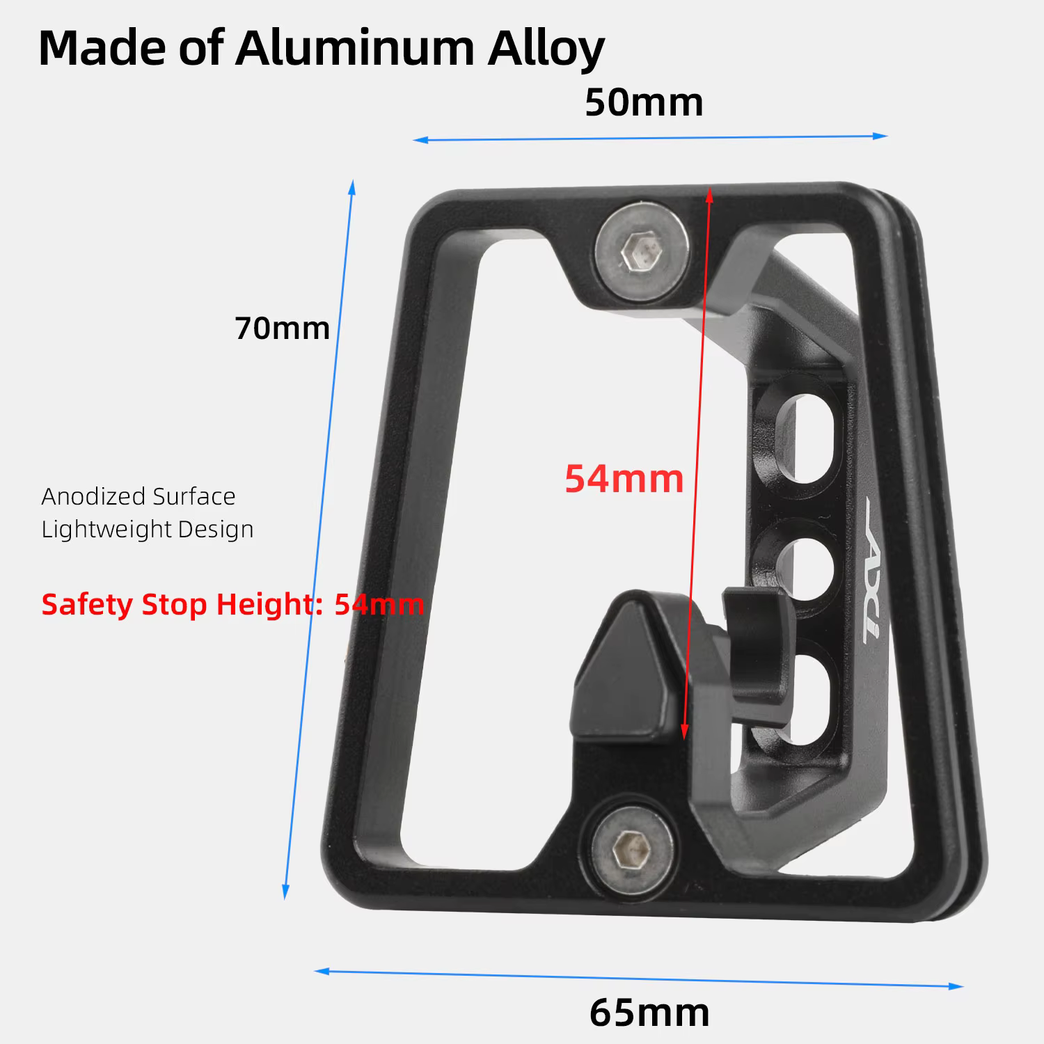 Support de sac avant pliable AXI pour vélo