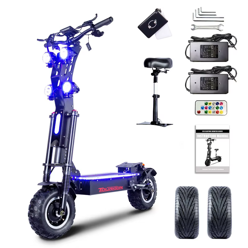 Livraison ponctuelle européenne scooter électrique tout-terrain de plage de 14 pouces avec mini