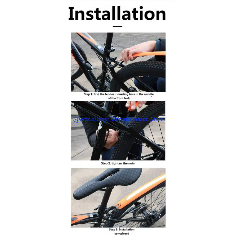 G7NF – garde-boue réglable pour vélos pliables