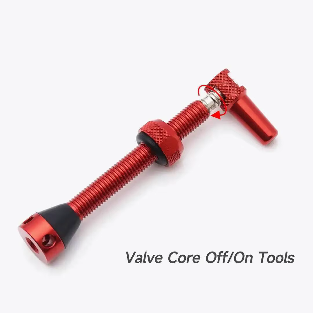 Valve de vélo VEXA - Valve Presta Tubeless avec capuchon multifonction
