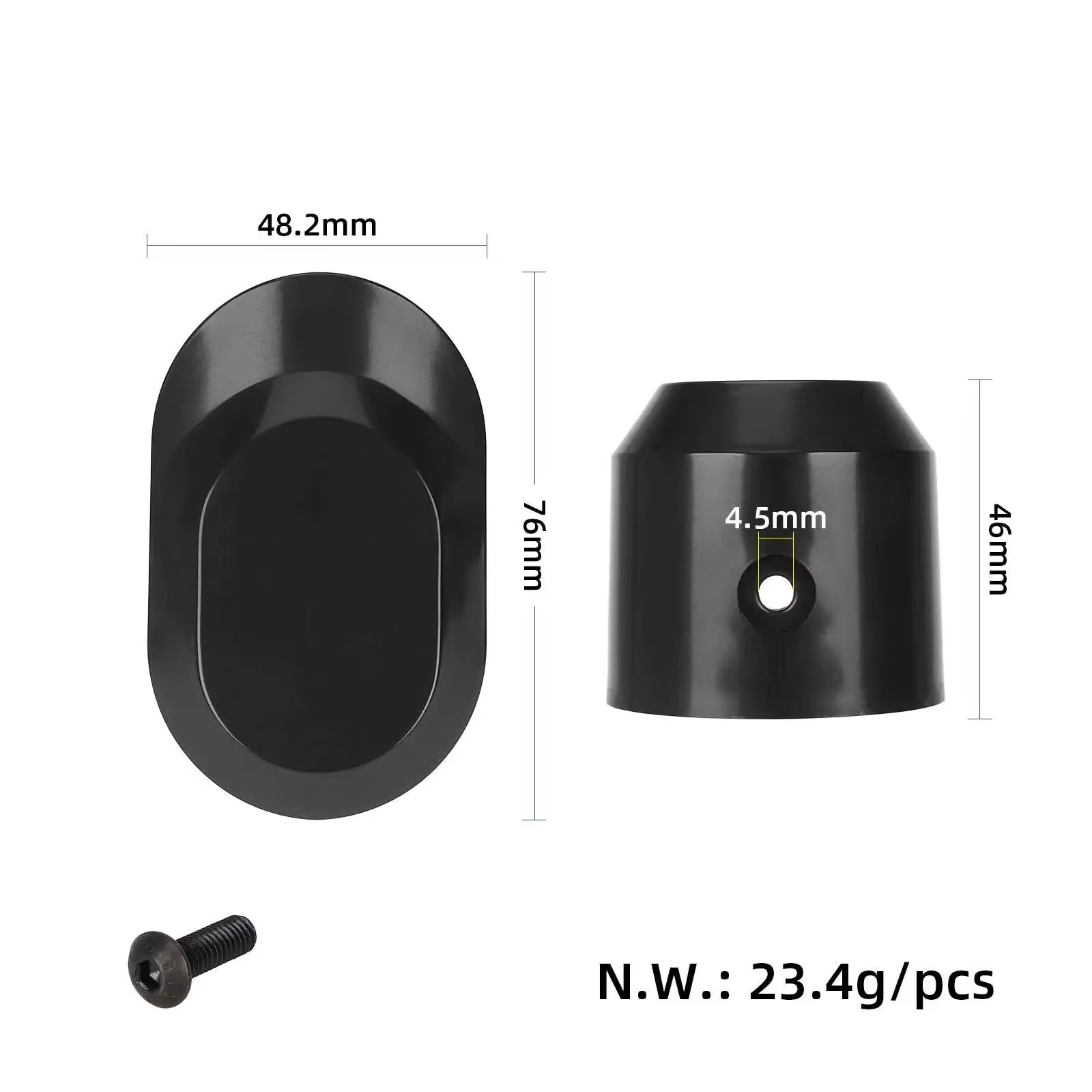 Couvercle décoratif avant pour Scooter électrique Xiaomi 5 5Pro