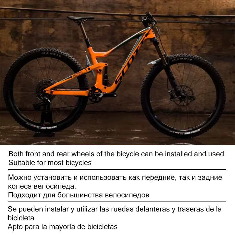 Garde-boue de vélo coloré