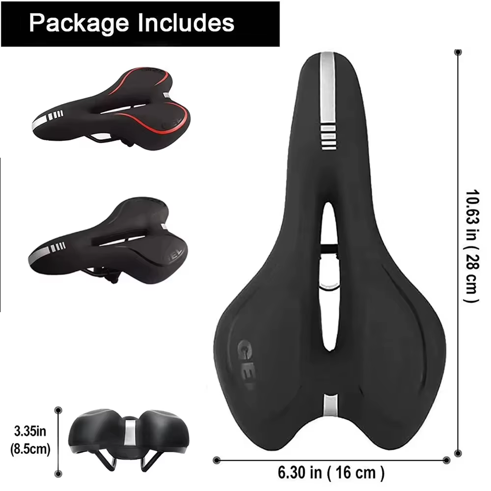 Selle de vélo en gel