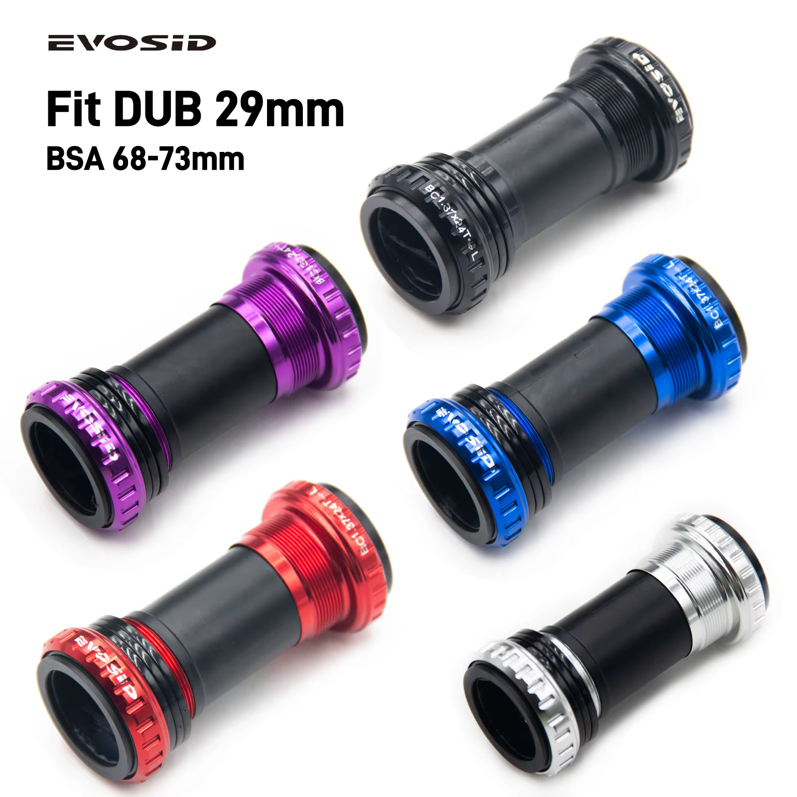 EVOSID – support de pédalier de vélo de route BSA 68/73mm BB pour SRAM DUB 29mm