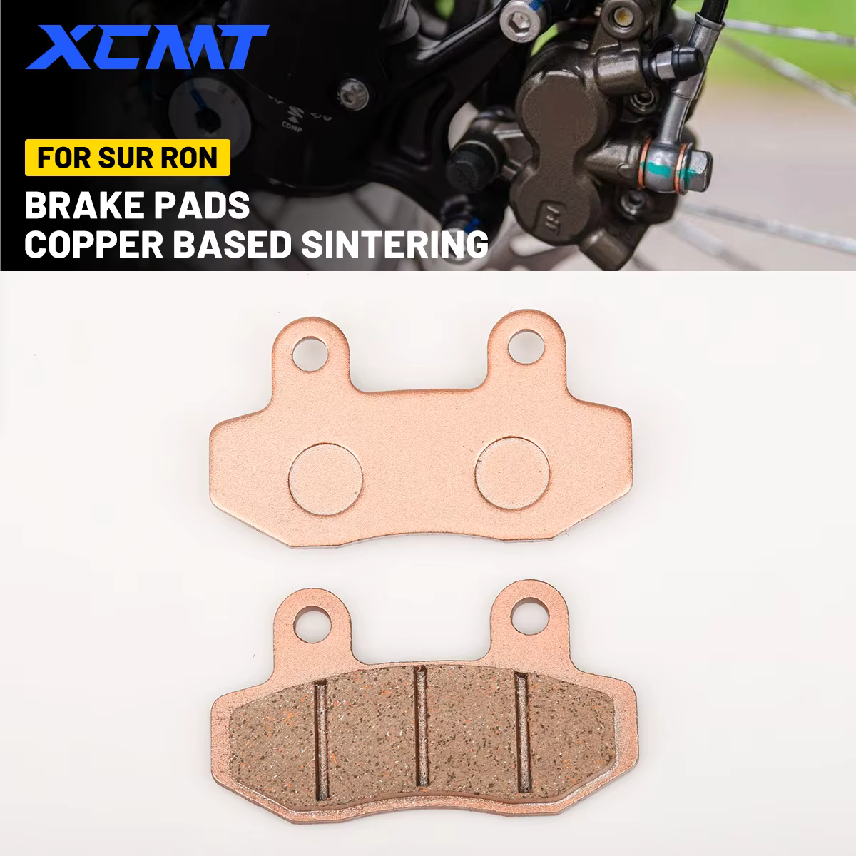 Plaquettes de frein avant et arrière pour vélo électrique et moto