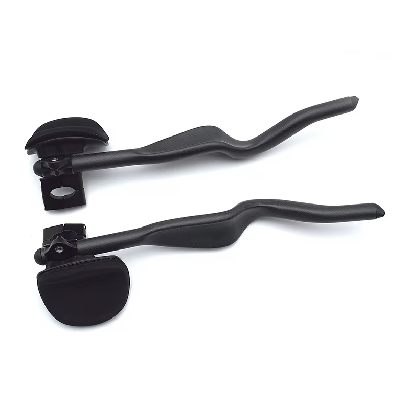 Vélo de route Triathlon temps d'essai 3K repose-vélo entièrement en carbone guidon TT 35 ° Pour extension