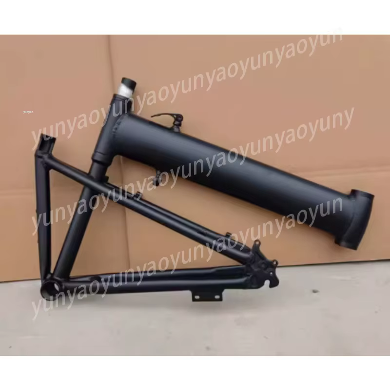 Cadre de vélo de montagne pliable de 26/27,5 pouces en alliage d'aluminium, compatible avec les vélos assemblés