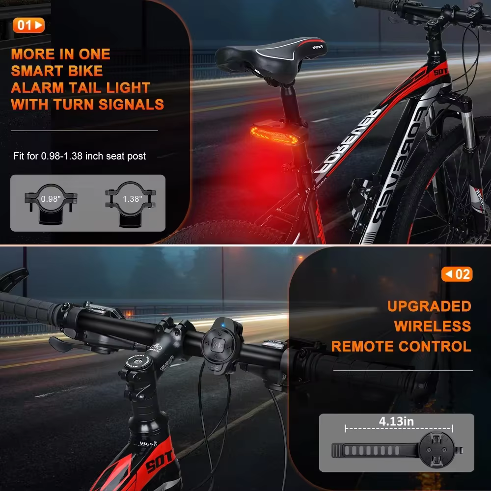 Rockbye – clignotants de vélo rechargeables