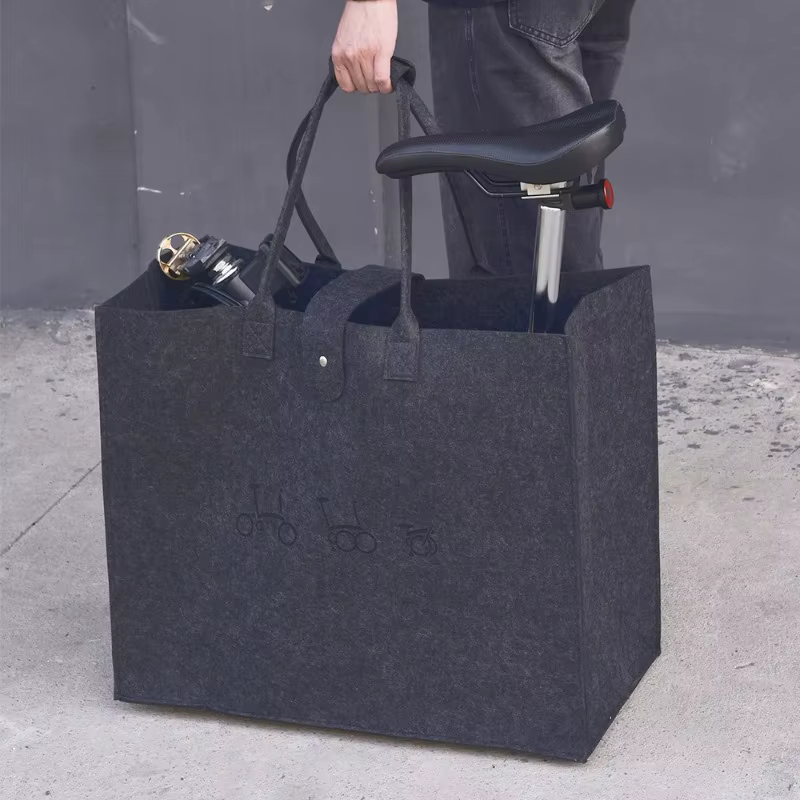 1 pièces sac de rangement de vélo pliable léger à la mode pour Brompton 14-16 pouces pour sac fourre-tout Dahon sac de