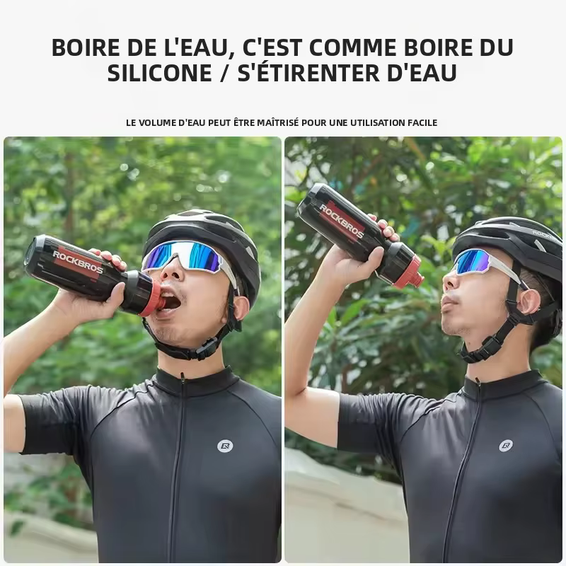 Bouteille d'eau pour vélo 750ML