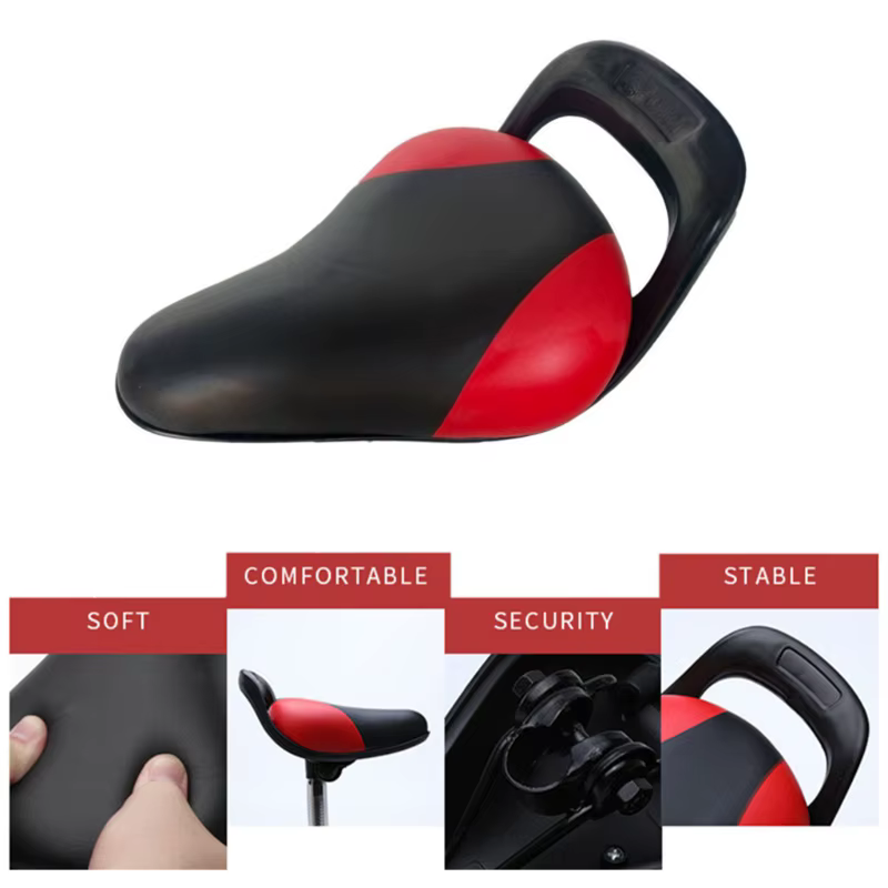 Selle de vélo en cuir PU pour enfants, souple, confortable, étanche, pour vtt