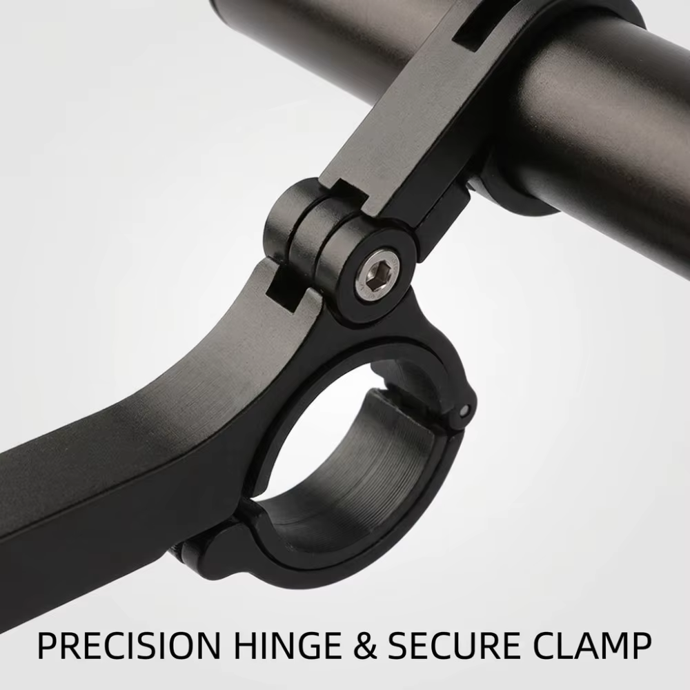 Support de fixation allongé pour guidon de VTT