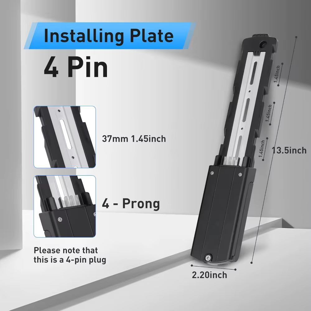 Hailong E-Bike batterie 36V 48V 20Ah vélo de montagne 18650
