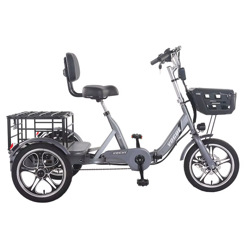 Vélo électrique pliant 3 roues Mini pour adultes
