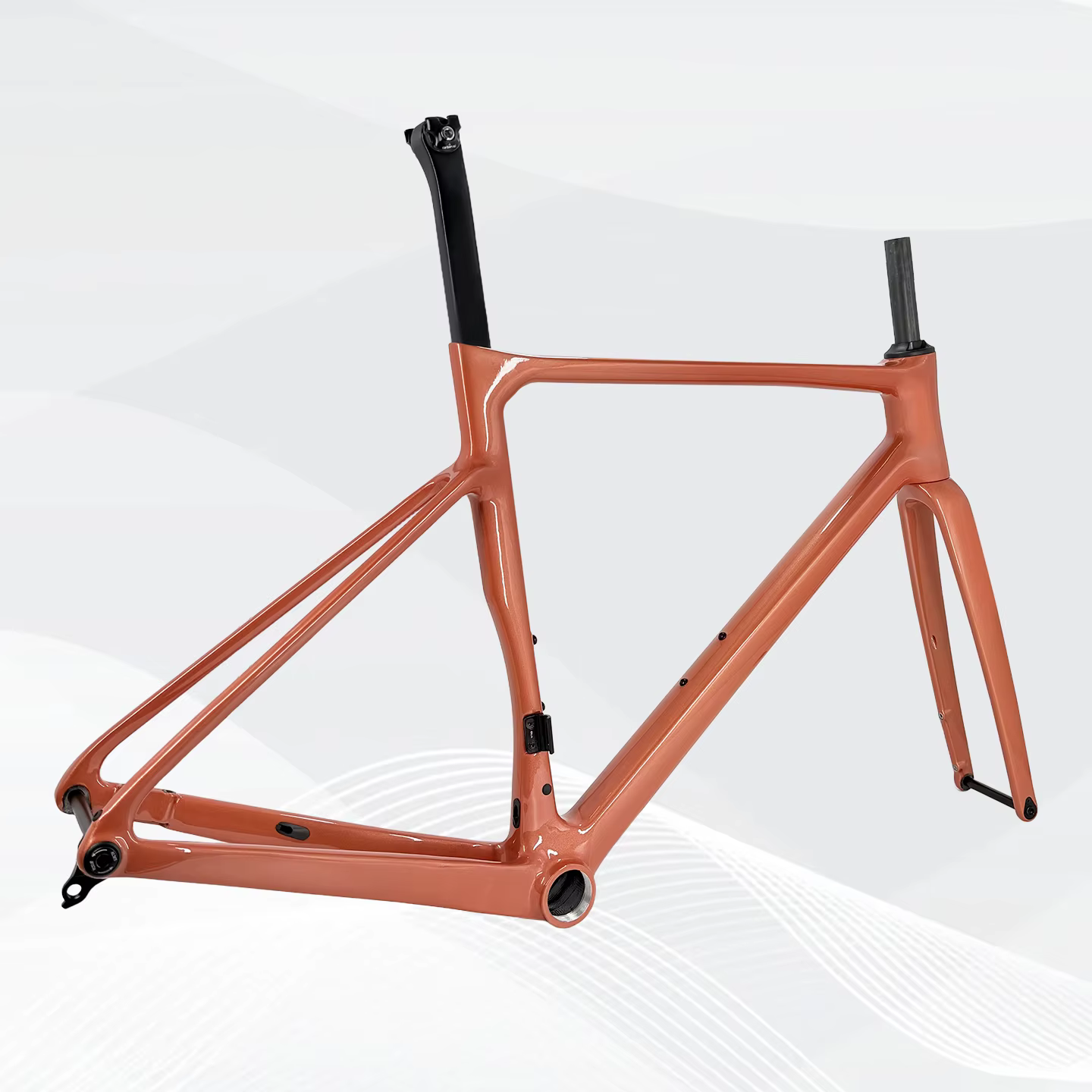 Cadre de vélo tout-terrain en carbone 2026 BB T47-86.5