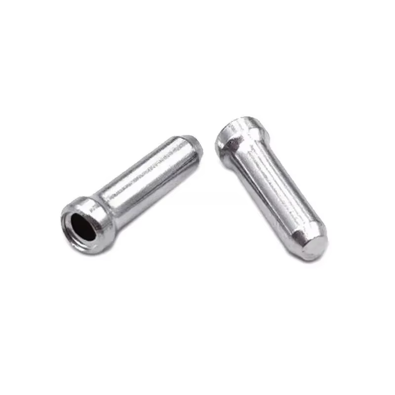 Embouts de câble de frein et de dérailleur en aluminium pour vélo