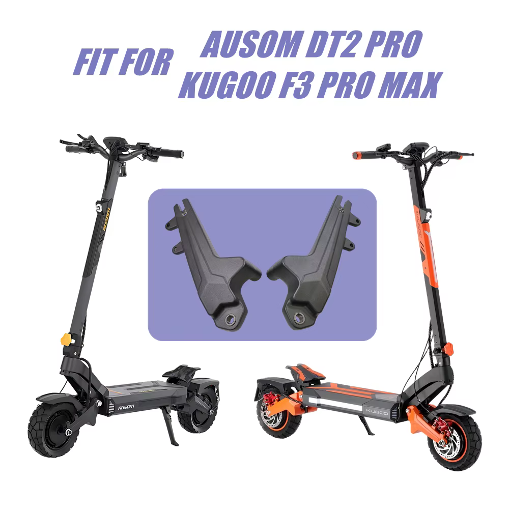 Bras oscillant pour trottinettes électriques AUSOM DT2 PRO & KUGOO F3 PRO MAX – Pièces de rechange d'origine pour fourches avant et arrière (fixation ressort et moteur)