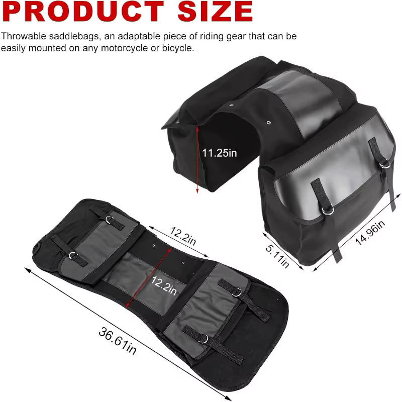 Sac de vélo double face 30-40L