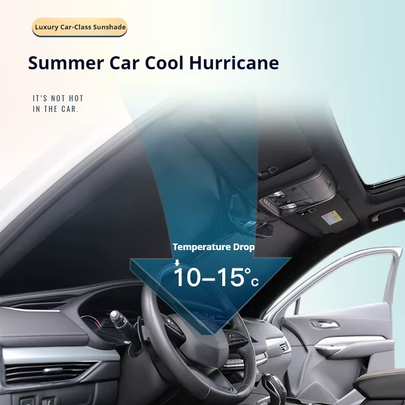 Pare-soleil pliable pour pare-brise de voiture, blocs de protection contre les rayons UV, pour Renault Scenic Grand Scenic 2013 – 2023