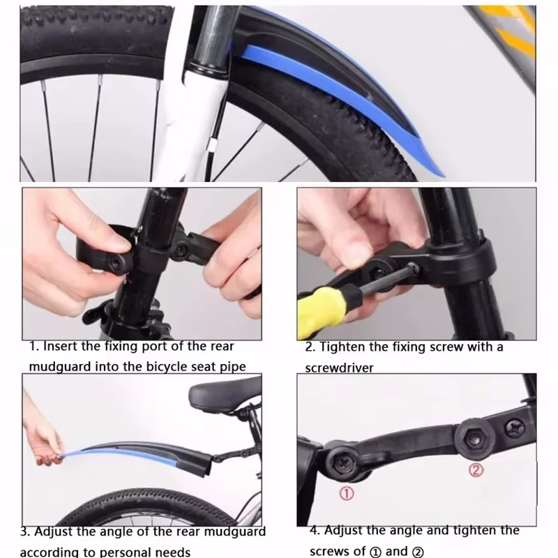 1 ensemble garde-boue de vélo