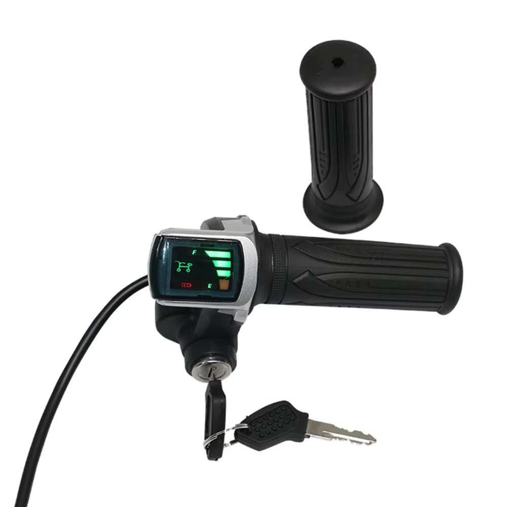 Poignée d'accélérateur torsadée pour vélo électrique