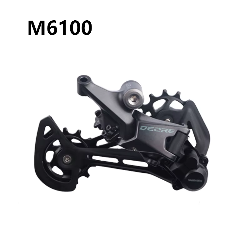 SHIMANO DEORE SL-M6100 droit RD-M6100 SGS 12 vitesses manette de vitesse dérailleur arrière Original pour vélos de montagne pièces d'équitation vtt