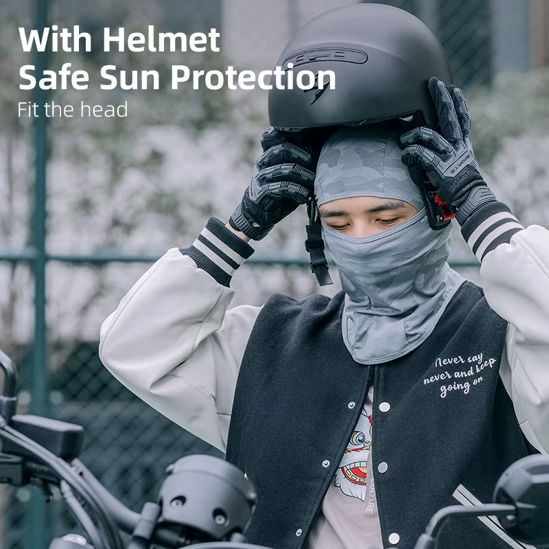 ROCKBROS printemps été cyclisme masque UV Protection solaire