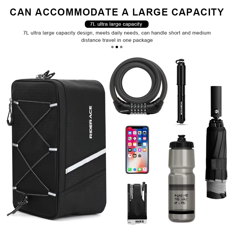 Panier arrière RIDERACE pour vélo