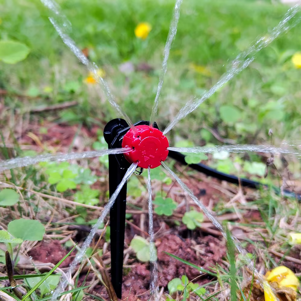 Micro système d'irrigation goutte-à-goutte Portable 20M, arrosage automatique avec goutteurs réglables, Kits d'arrosage par brumisation, tuyau d'arrosage