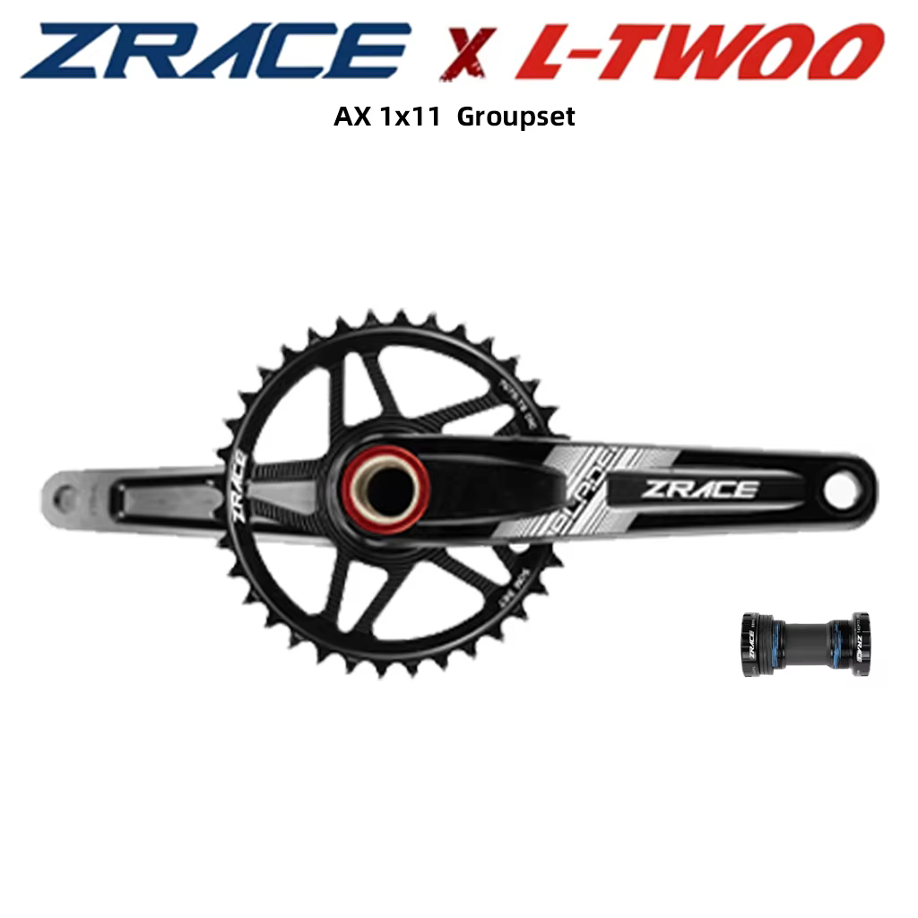 Groupe de transmission VTT LTWOO AX11 11 vitesses + dérailleur arrière 11s + cassette / pédalier / frein / chaîne ZRACE